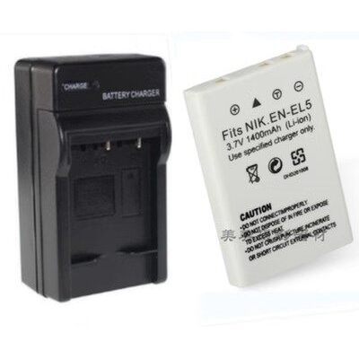 Pin EN-EL5 cho Bộ sạc máy ảnh Nikon P4 P80 P90 P100 P500 P510 P520