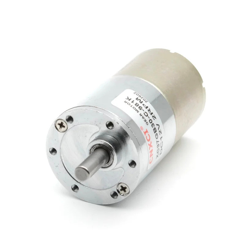 37MM DC 12V 24V Gear Motor 37GB30-C Bàn chải mô-men xoắn tốc độ thấp Geared DIY Model CW / CCW Motor