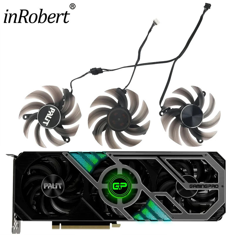 * 82MM R mới​Quạt Card Video TX3090 FD8015U12D Cho PALIT GeForce RTX 3090 24GB GamingPro OC Card Đồ 