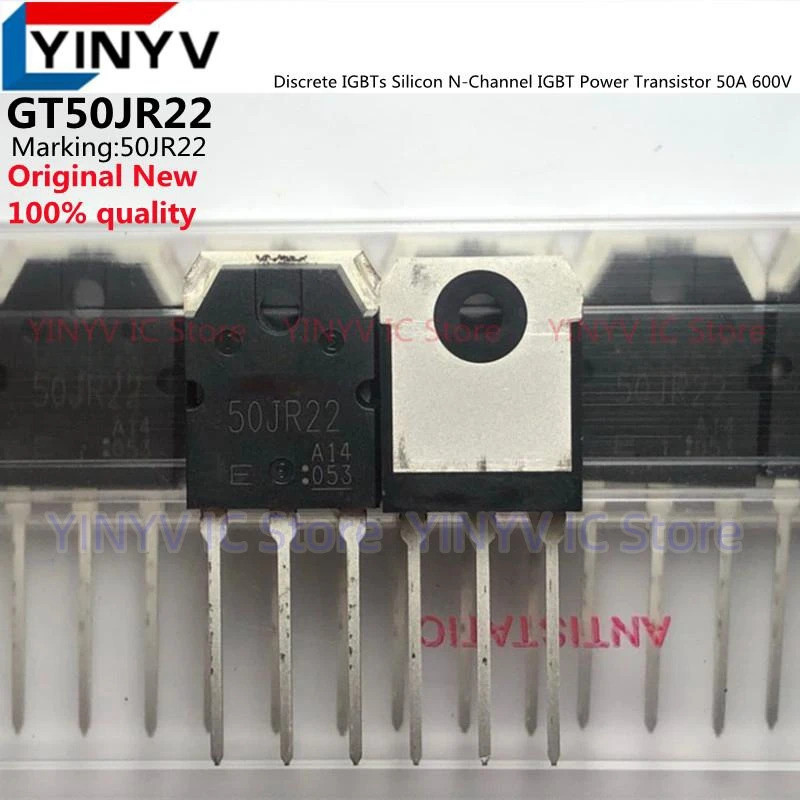 5 Chiếc GT50JR22 50JR22 GT50JR22 (S1WLD.E.S TO-3P TO-247 Discrete IGBT Silicon N-Channel IGBT Power 
