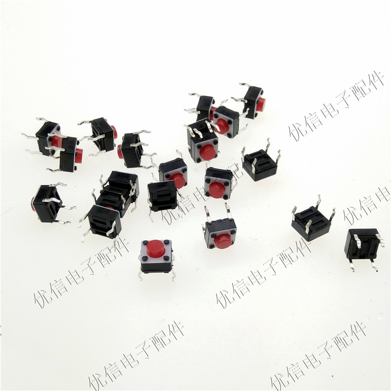 Nồi cảm ứng Tact Switch Công tắc nhỏ Nút nhỏ Nút đỏ Bếp cảm ứng Nút Bếp cảm ứng Nồi Micro Switch
