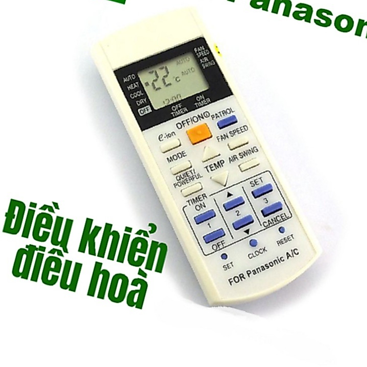 Điều Khiển Điều Hòa Panasonic E-Ion bảo hành 1 tháng lỗi 1 đổi 1