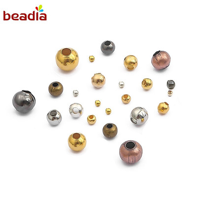 Bộ 300-1000 Hạt Xâu Chuỗi Beadia Làm Trang Sức Nhiều Màu Sắc 2.4mm 3.2mm 4mm