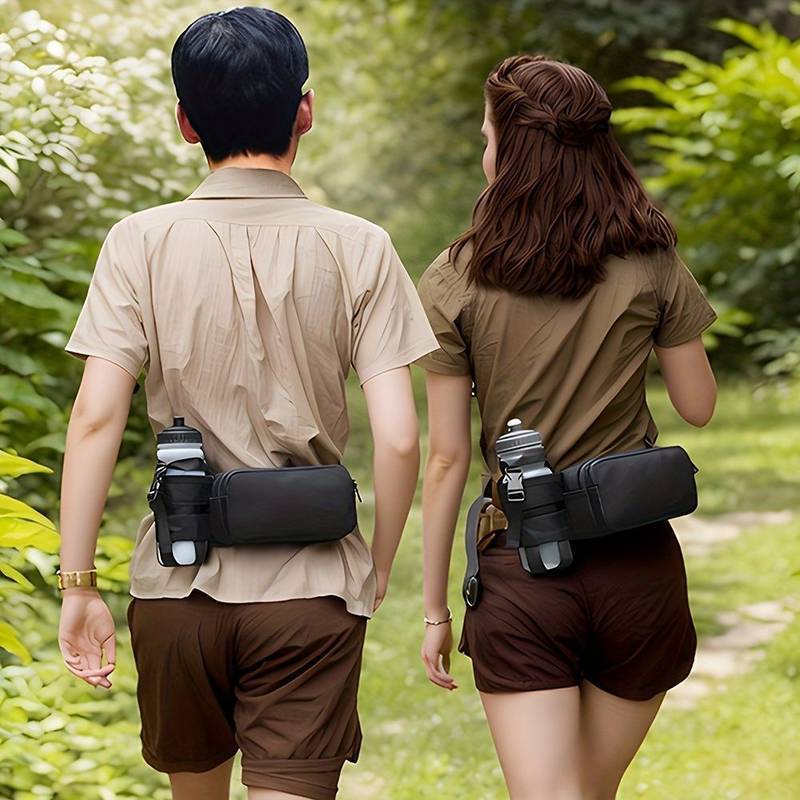 Portable Travel Mountaineering Waist Bag Running Gym Bag Multifunctional Fitness Waist Bag Bottle Wa