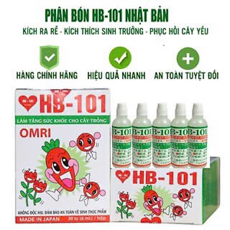 HB101 kich rễ phục hồi cây suy yếu hỗ trợ cây phát triển đâm mầm