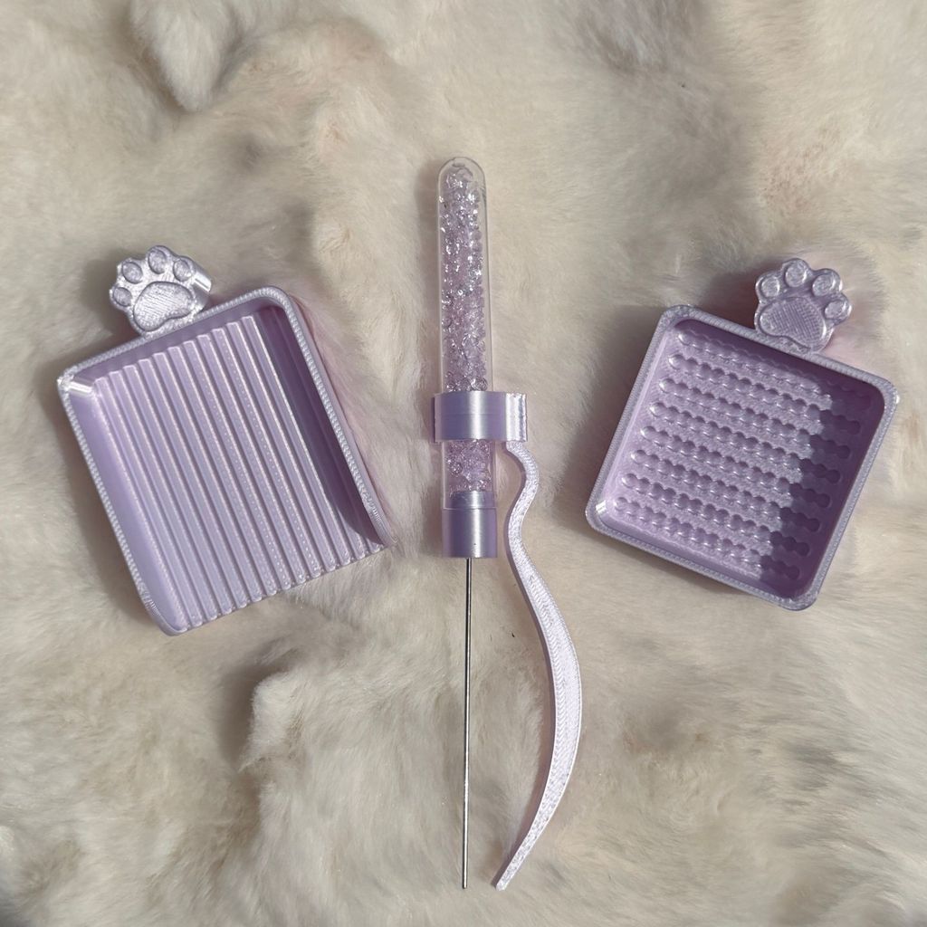 Quick Out Sparkling Round Tip Pen [Bean Pen Single Needle] Fish Ball Bean Pen Bean Tool Bean Set Ful