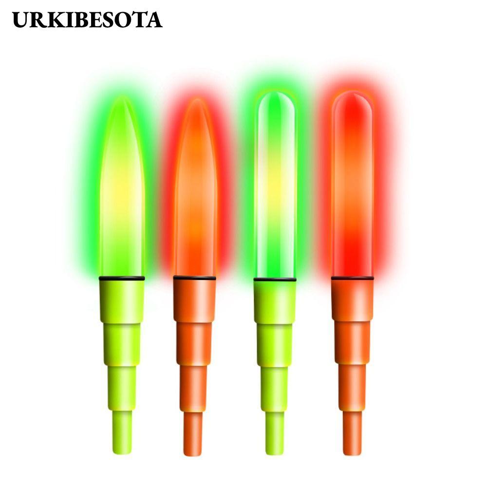 URKIBESOTA 1 Đèn LED Phao Câu Cá, Đèn Phao Câu Cá Siêu Sáng Dạ Quang, Phao Câu Cá Ban Đêm Cảm Ứng Câ
