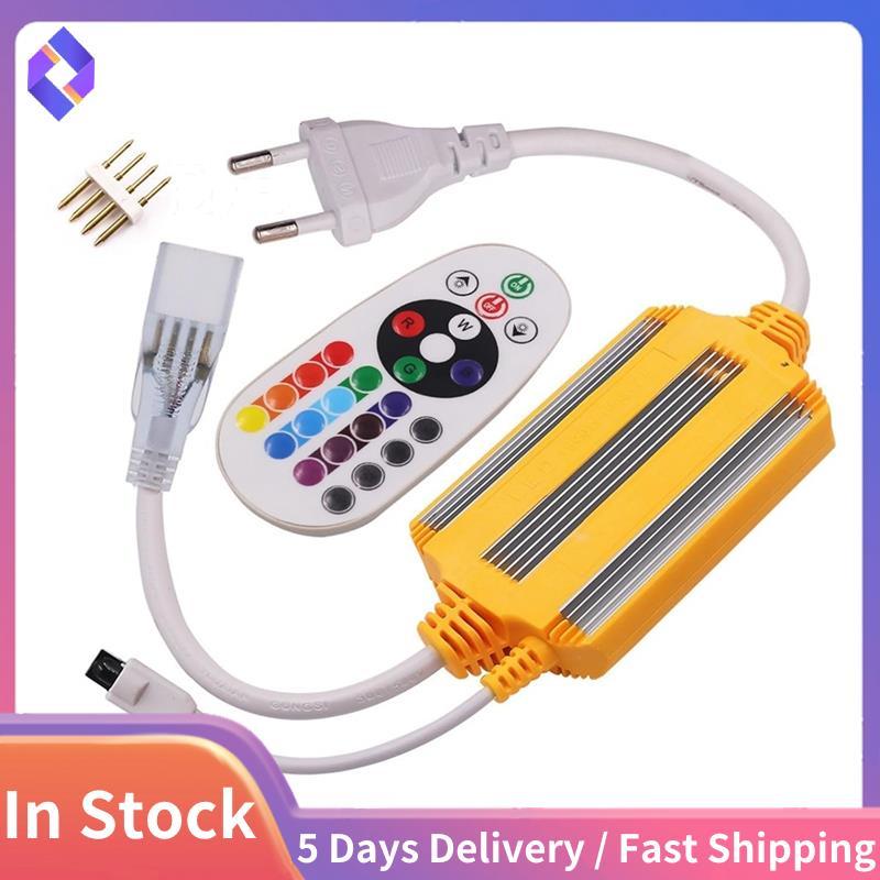 Bộ điều khiển ánh sáng dải LED RGB 1500W với 16 màu Điều chỉnh độ sáng từ xa không dây IR-24Key Remo