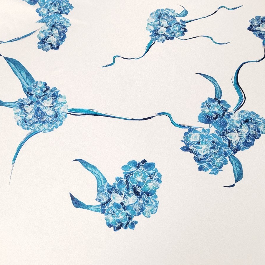 Huzhou Story Wide Hydrangea Co Giãn Trơn Crepe Satin Lụa Dâu Lụa Satin Quần Áo Vải 18Mm