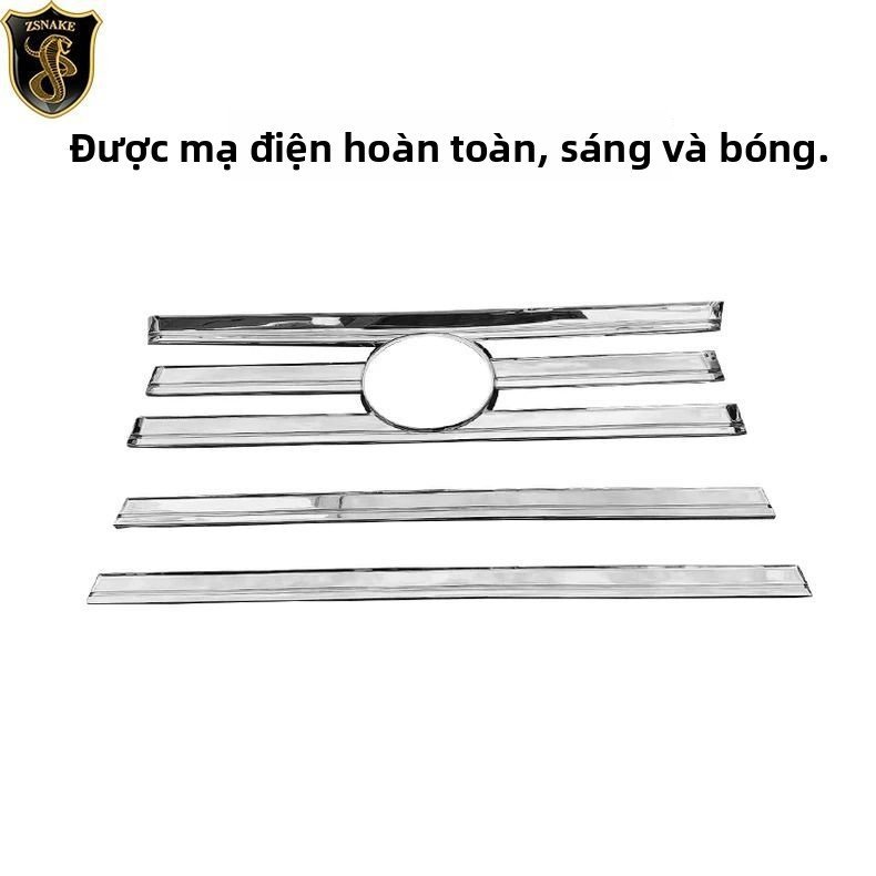 Nẹp trang trí lưới tản nhiệt Lexus GX550H thanh mạ crom sáng bóng phụ kiện độ ngoại thất cao cấp đẹp