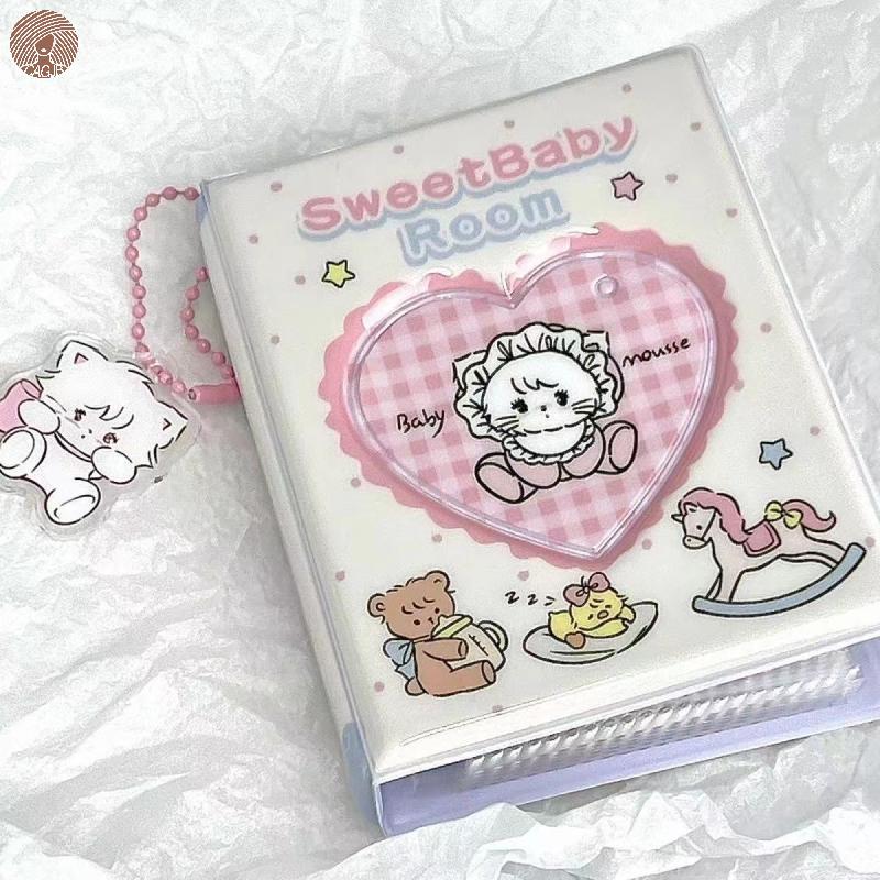 CAGJB 36 Khe Cắm Hàn Quốc Dễ Thương Miko Album Ảnh 3 Inch Thần Tượng Photocard Bộ Sưu Tập Sách Lomo 