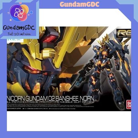 Mô hình lắp ráp RG 1/144 UNICORN GUNDAM 02 BANSHEE NORN Bandai 4573102616210