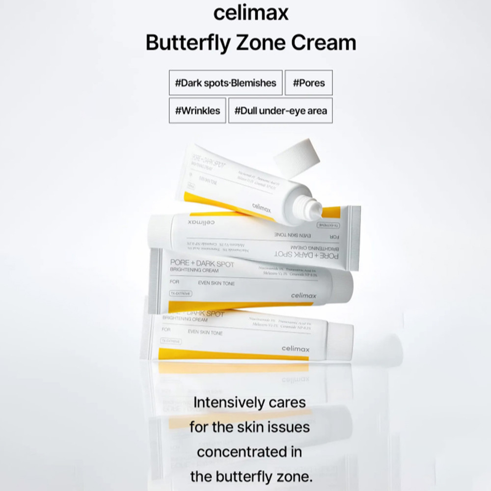 Celimax Pore+Dark Spot Brightening Cream 35ml | For Sensitive Skin With Niacinamide