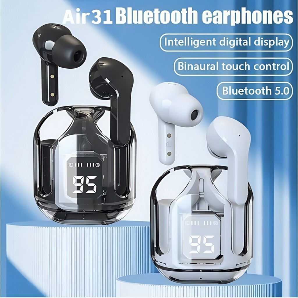 Tai nghe không dây Bluetooth trong tai Air31 với chất lượng âm thanh nổi HIFI cho các cuộc gọi thoại rõ ràng