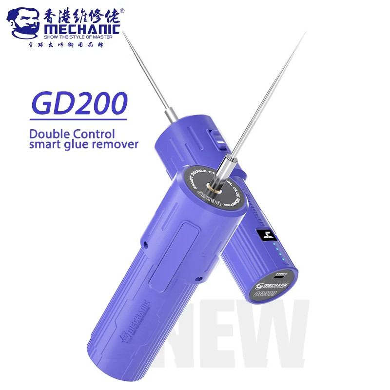 MECHANIC DG200 OCA Điện Điều Khiển Đôi Keo Tẩy Màn Hình Loại Bỏ Keo Dụng Cụ Làm Sạch Keo