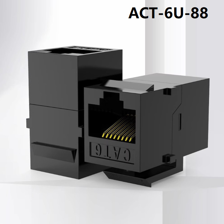Nhân đấu nối RJ45-RJ45 CAT5e- Cat6 UTP, Cat6A hiệu Ancomteck