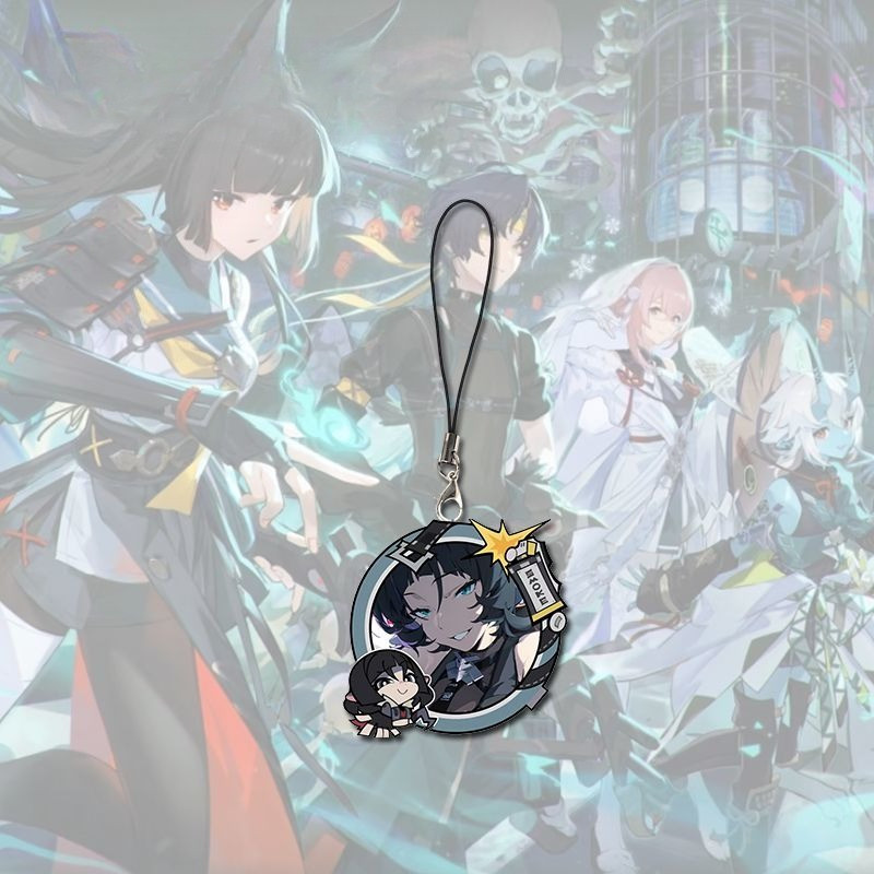 Game Zenless Zone Zero Acrylic Keychain Yixuan Ju Fufu Evelyn Hoshimi Miyabi Astra Yao Jane Doe Vivi