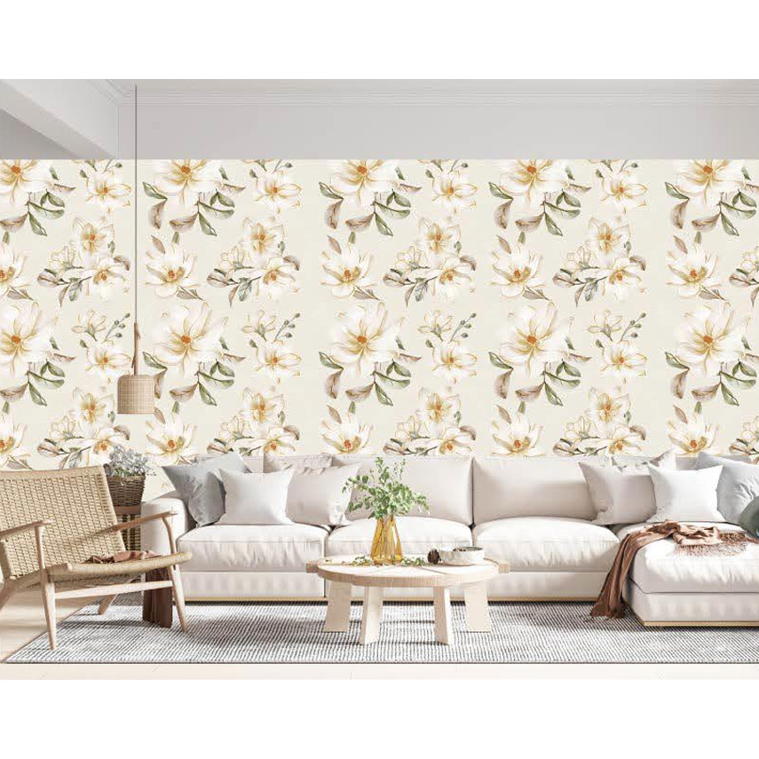 CUỘN 3M XỐP DÁN TƯỜNG MẪU L98 HOA KHỔ 60CM (BÁN THEO MÉT DÀI)