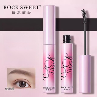  ROCK SWEET Kem dưỡng lông mày bảo quản màu nhung lâu trôi Bảo quản lông mày hoang dã Dễ dàng tô màu mà không cần nhòe Người mới biết Kem nhuộm lông mày 