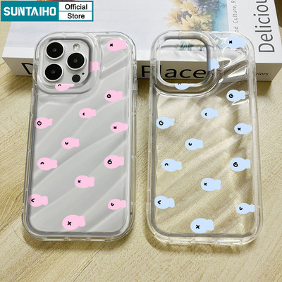 Ốp Điện Thoại Suntaiho Thiết Kế Cá Đáng Yêu Trong Suốt Mềm Cao Cấp Chống Sốc Cho iPhone 11 12 13 14 15 16 Pro Max IP 7 8 Plus Iphon X XS XR Xs max