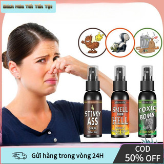 【COD】 Xịt Đùa Mùi Hôi 30ml - Sản Phẩm Không Độc Hại - Đồ Chơi Trêu Đùa Hài Hước Cho Halloween