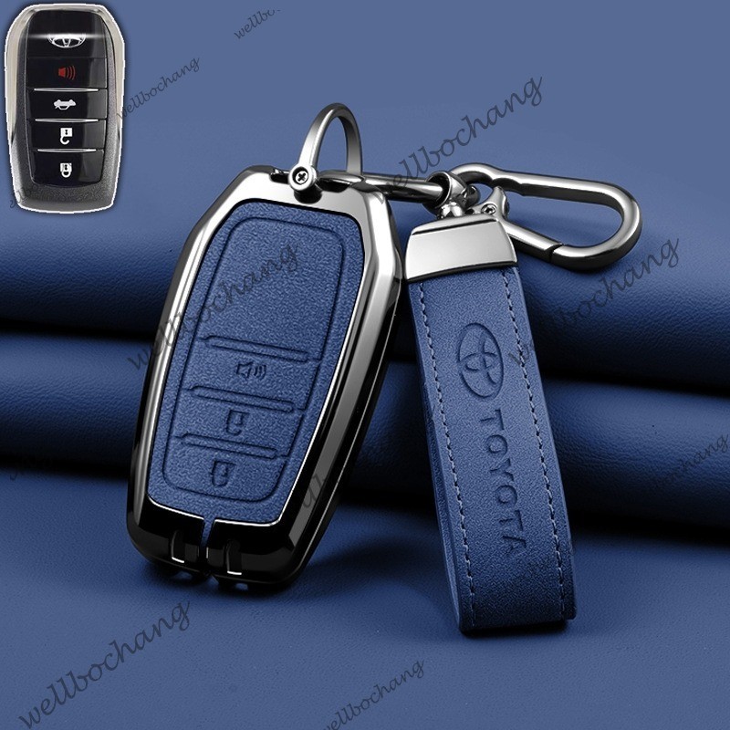 Sẵn sàng vận chuyển Hộp đựng chìa khóa điều khiển từ xa ô tô Hợp kim kẽm cho Toyota Tất cả mới Fortu