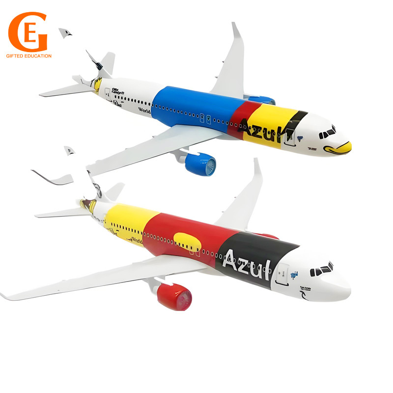 Azul Airlines Brazil Diecast Metal Airbus 320 Mẫu máy bay A320 Đồ chơi máy bay có giá đỡ hiển thị