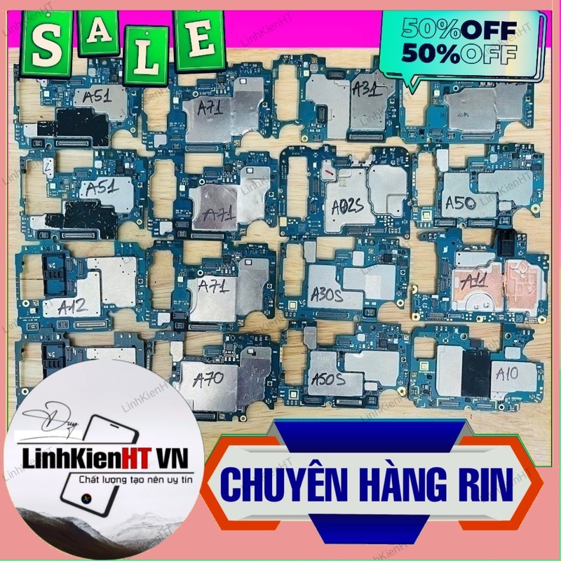 Main Xác Samsung A51 A71 A12 A70 A31 A02s A30s A50s M51 A50 A11 A10 Lấy Linh Kiện Sữa Chữa - Main Xá