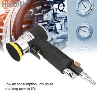 hilivn Máy chà nhám góc mini 90° Máy đánh bóng bằng khí nén 2 inch Tấm chà nhám 3 inch Nhẹ Tốc độ cao cho phần cứng Nội thất Nhựa mài sơn