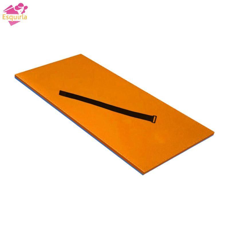 Thảm nước nổi di động XPE Foam Pool Bed Nệm cuộn một người để bơi ngoài trời