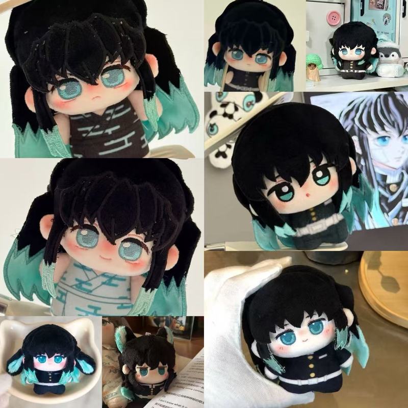 Demon Slayer Tokito Muichiro Cotton Búp Bê Chính Hãng 10cm Búp Bê In Hình Cơ Thể Thanh Niên Yuichiro