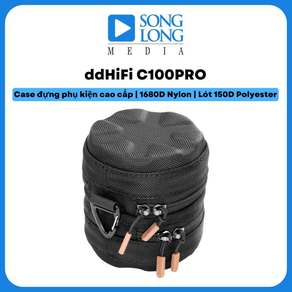 Case đựng phụ kiện cao cấp ddHiFi C100PRO - Chính hãng phân phối