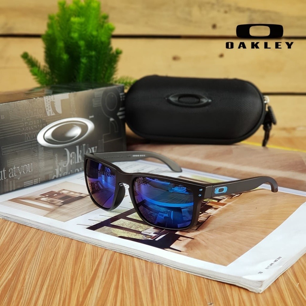 2026 mẫu mới Oakley Holbrook Polarized UV 400 Lens Blue Lens Kính râm nam