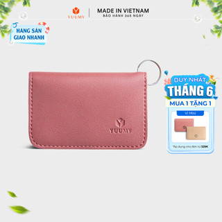 Ví Yuumy (Thời trang nữ nắp gập cỡ nhỏ - Ví móc khóa da YMK7) Bagsmart
