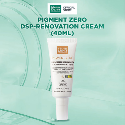 Kem Đêm Làm Sáng Da, Mờ Sắc Tố, Duy Trì Sau Hydroquinone - MartiDerm Pigment Zero DSP Renovation Cream (40ml)