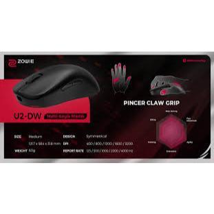 (Creed2) Chuột gaming không dây 4K dành cho eSports ZOWIE S2-DW ( S2DW) và FK2-DW ( FK2DW), U2-DW Po