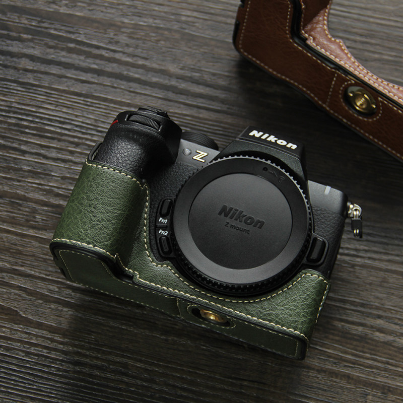 Thích hợp cho vỏ máy ảnh Nikon Z50II z5ZF Da Z50 / Z30 Base z5ii Vỏ bảo vệ Z72 / zfc Half Case