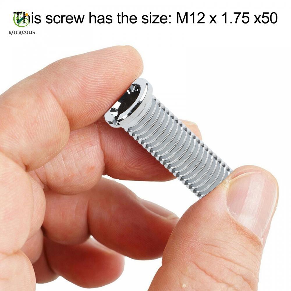 [FUXIN]Basket Strainer Screws Plug Screw Bolt Brass Connector Brand New M12 50mm