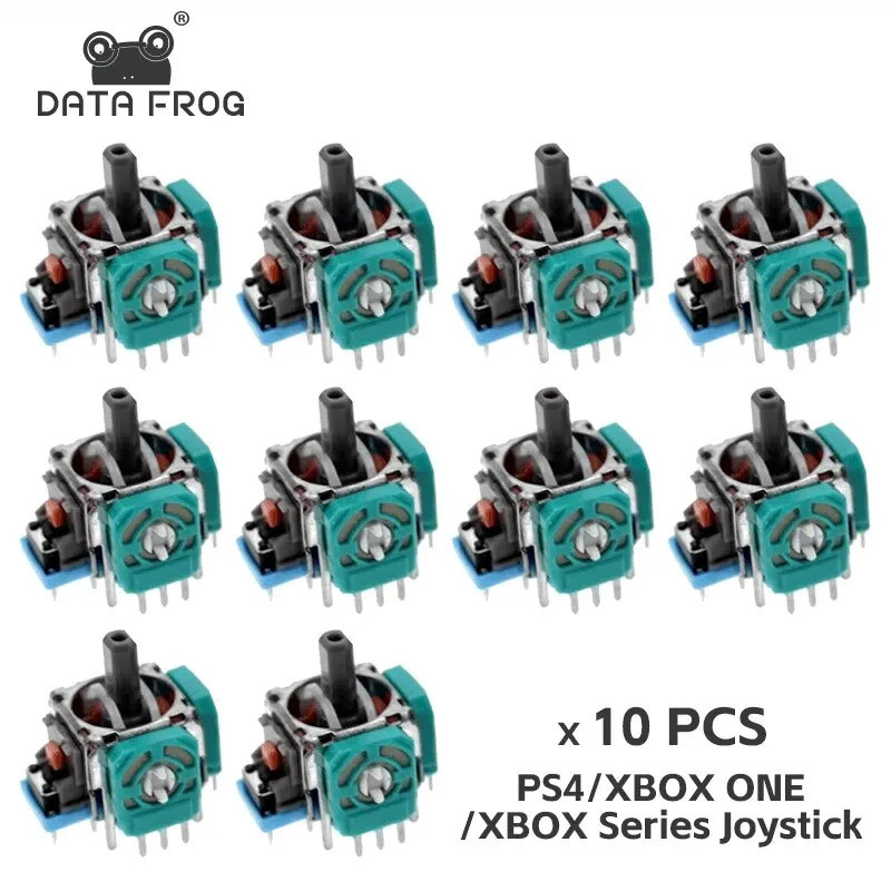 DATA FROG Thay Thế Cần Điều Khiển Analog 3D Cho PS5 / PS4 / Switch Pro / Xbox One Bộ Điều Khiển Thum