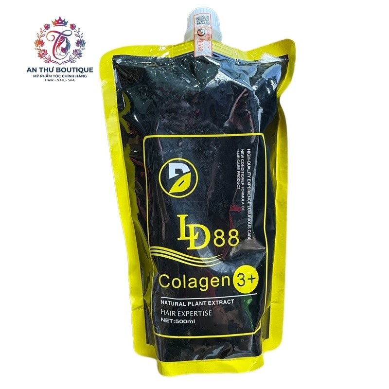 Hấp dầu phục hồi Collagen 3+ LD88 Hair Expertise 500ml .AT