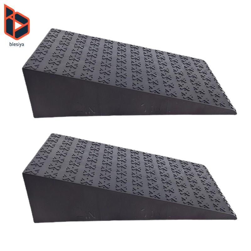 Blesiya 2x Squat Wedge Block Yoga Wedge Block Heel Stretcher Di Động Chống Trơn Trượt Ván Chân Bàn T