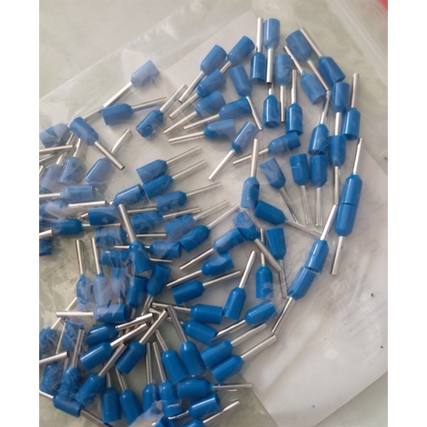 Đầu Cos Kim Rỗng E7508 màu xanh Dùng Cho Dây 0.75mm