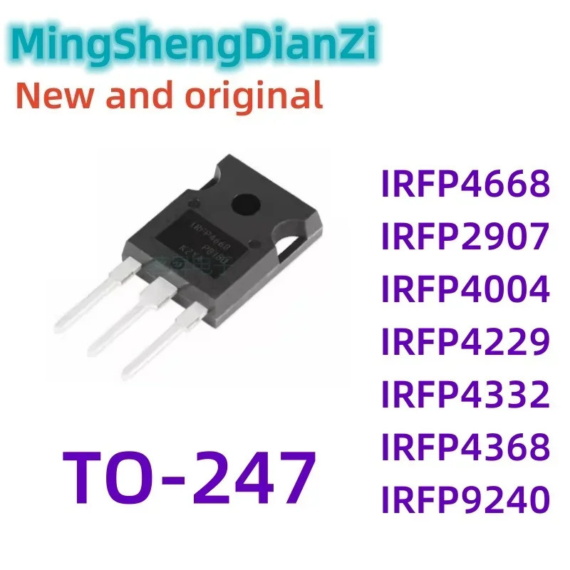 5 CÁI IRFP4668PBF IRFP2907PBF IRFP4668 IRFP2907 IRFP4004 IRFP4229 IRFP4332 IRFP4368 IRFP9240 TO247 T