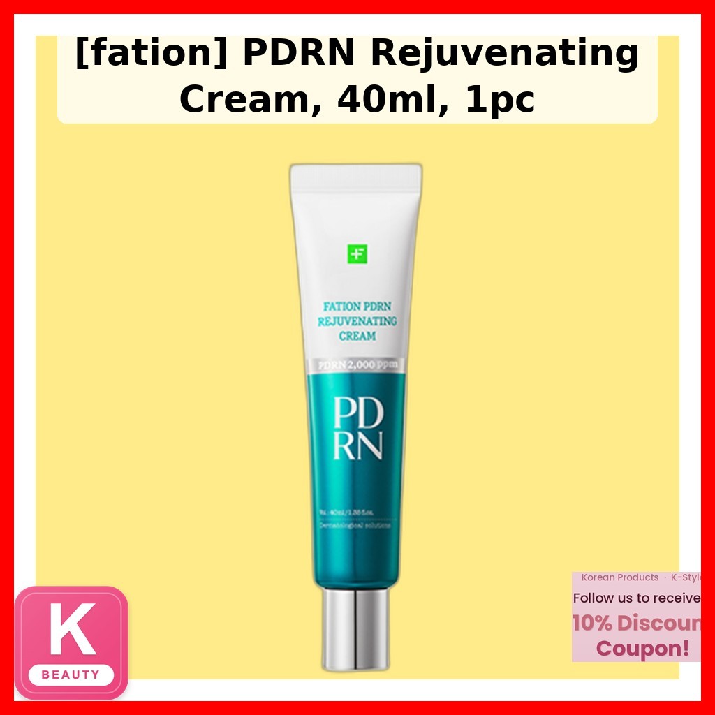 [fation] Kem trẻ hóa PDRN, 40ml, 1pc / Kem PDRN Hàn Quốc / Khả năng phục hồi da / Chính hãng 100% củ