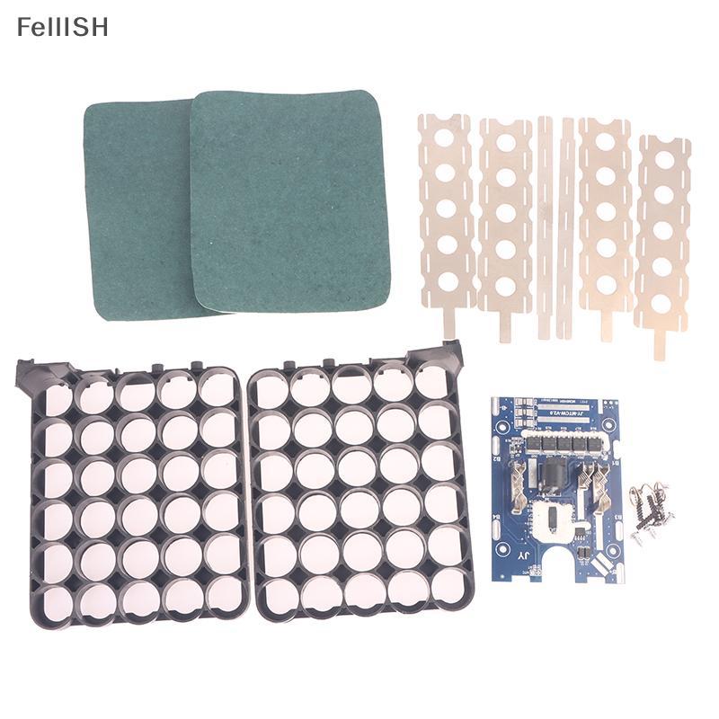 [Felli] 30 Cell 18650 Vỏ PCB Bảo Vệ Sạc Bảng Mạch Hộp Cho Mak Li-ion Vỏ Pin 436br