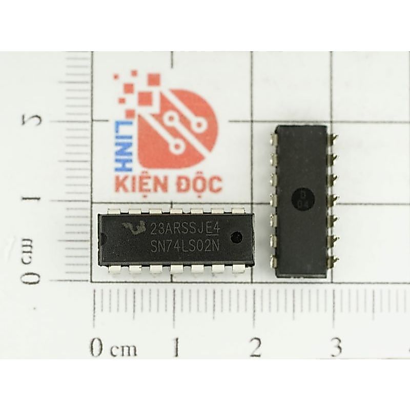 [Combo 3 chiếc] IC số 74LS02 SN74LS02N 4 cổng NOR 2 đầu vào DIP-14