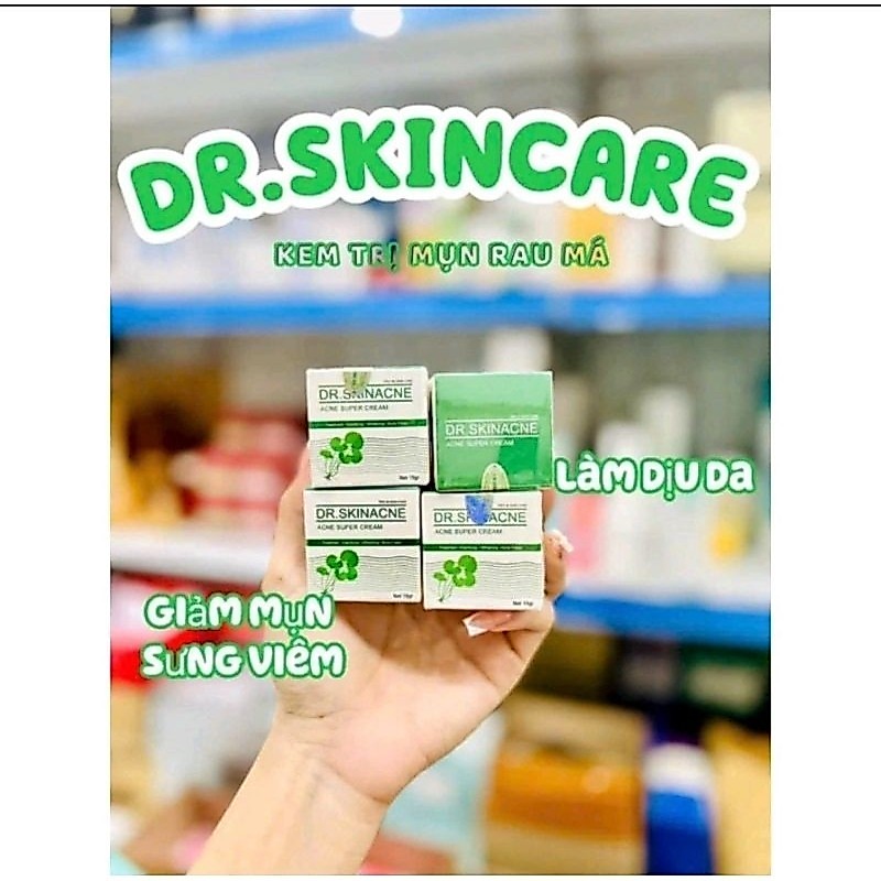 Kem giảm mụn ngừa thâm dr skinacne chính hãng