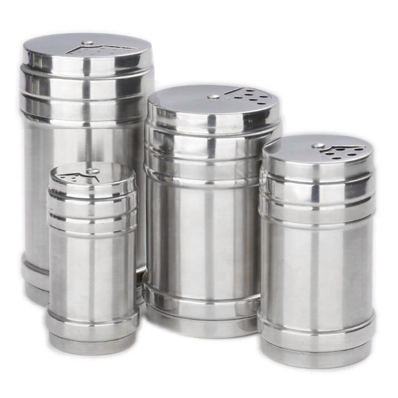 [DOLLDOLL-VN]Seasoning Tank BBQ Shaker Spice Bottle Kitchen Pepper Toothpick holder