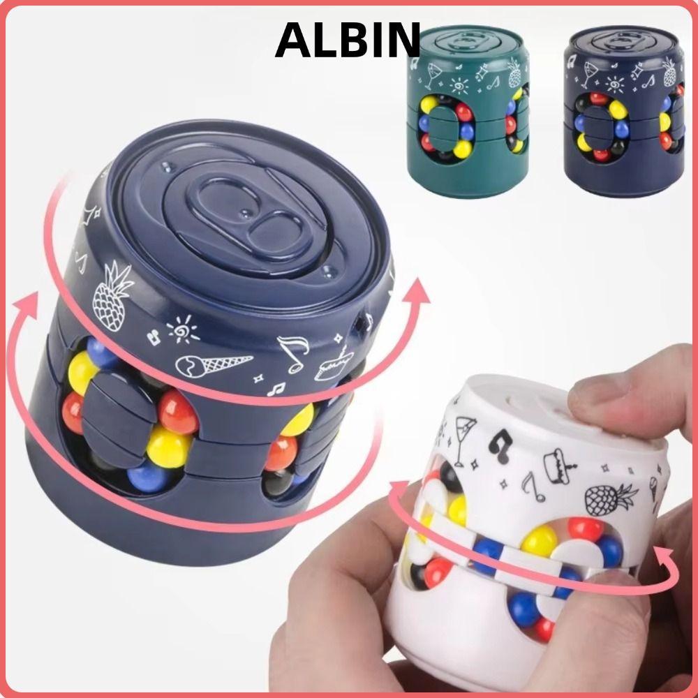 ALBIN Xoay Bóng, Xoay Bóng Ngón Tay Gyro Soda Có Thể Fidget Đồ Chơi, Nhựa Ngón Tay Spinner Gyro