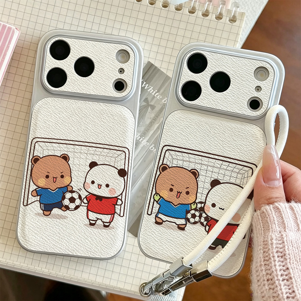 Áo đấu trận Xanh vs Đỏ ỐP đIệN ThoạI Cho IPhone 17/16/PRO Max/15PLUS/14/13/12/11Mạ kim loại kết hợp 